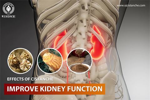 effects of cistanche：improve kidney function4